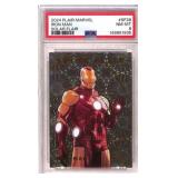2024 Flair Marvel Iron Man Solar Flair Card PSA 8