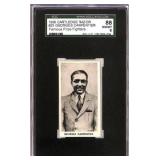 1938 Cartledge Razor #25 Georges Carpentier Card