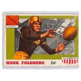 1955 Topps All American Hank Foldberg Card