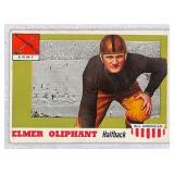 1955 Topps All American Elmer Oliphant Football