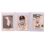Remar Baking Co. Tip-Top Bread Baseball Cards (3)
