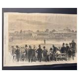 1874 Harper's Weekly Newspaper Page