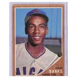 1962 Topps Ernie Banks Baseball Card #25