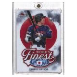 Topps World's Finest Shohei Ohtani Baseball Card