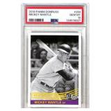 2018 Panini Donruss Mickey Mantle PSA 10