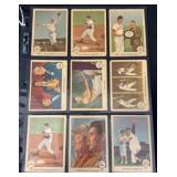(9) 1959 Fleer Ted Williams Cards Mixed Grade