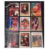 (9) Michael Jordan Basketball Card Lot