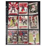 (9) Tom Brady Football Card Lot