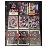 (9) Tom Brady Football Card Lot