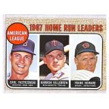 1968 Topps 1967 Home Run Leaders Card #6