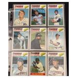 (45) 1977 Topps Baseball Card Lot - High Grade