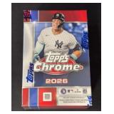 2026 Topps Chrome Baseball Card Box