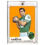 Joe Namath 1969 Topps Football Card #100