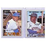 1967 Topps Billy Williams and Joe Morgan