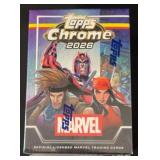 2026 Topps Chrome Marvel Trading Card Blaster Box