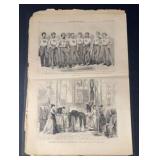 1867 Harper's Weekly Newspaper Pages