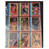 (10) 1987 Fleer Basketball Stickers -Nice Shape