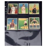 (6) 1910 T218 Track and Field Cards Nice Condition