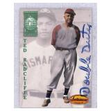 Ted Radcliffe Autographed Baseball Card
