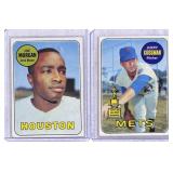 1969 Topps Joe Morgan and Jerry Koosman Cards