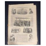 1866 Leslie's Illustrated Newspaper Pages