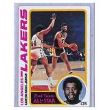 1978 Topps Kareem Abdul-Jabbar Basketball Card