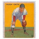 1933 Goudey Hugh Critz Baseball Card No. 238