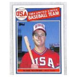 1985 Topps Mark McGwire Rookie Card #401