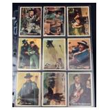 (18) 1958 Topps Walt Disney Zorro Cards