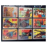 (9) 1957 Topps Isolation Booth Cards- Nice Shape