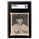 1939 Play Ball #53 Carl Hubbell Baseball SGC 1