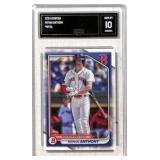 2024 Bowman Roman Anthony Rookie Card GMA 10