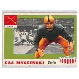 1955 Topps All American Cas Myslinski Football