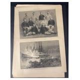 1882 Harper's Weekly Newspaper pages