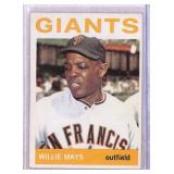 1964 Topps Willie Mays Baseball Card #300