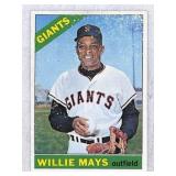 1966 Topps Willie Mays Baseball Card #1