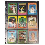 (27) 1975 Topps Mini Baseball Cards Nice Condition