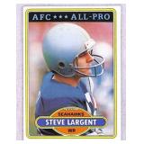 1980 Topps Steve Largent Football Card #450