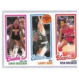 1980-81 Topps Basketball Larry Bird RC Leader
