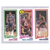 1980 Topps Basketball Card Magic Johnson RC