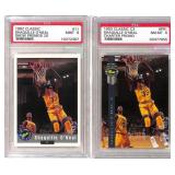 Shaquille O'Neal 1993 Classic Promo Cards, PSA