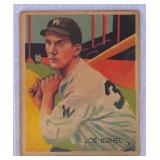 1935 Diamond Stars Joe Kuhel Baseball Card No. 78
