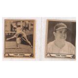 (2) 1940 Play Ball Tom Sunkel and Tom Carey