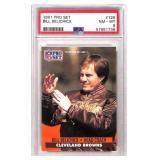 1991 Pro Set Bill Belichick #126 PSA 8 NM-MT