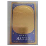 1965 Topps Embossed Mickey Mantle Card