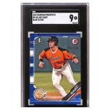 2019 Bowman Prospects Joey Bart Blue SGC 9