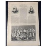 1882 Harper's Weekly Newspaper Pages