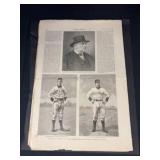 1888 Harper's Weekly Newspaper Pages