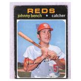 1971 Topps Johnny Bench Baseball Card #250