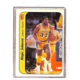 1986 Fleer Magic Johnson Lakers Sticker